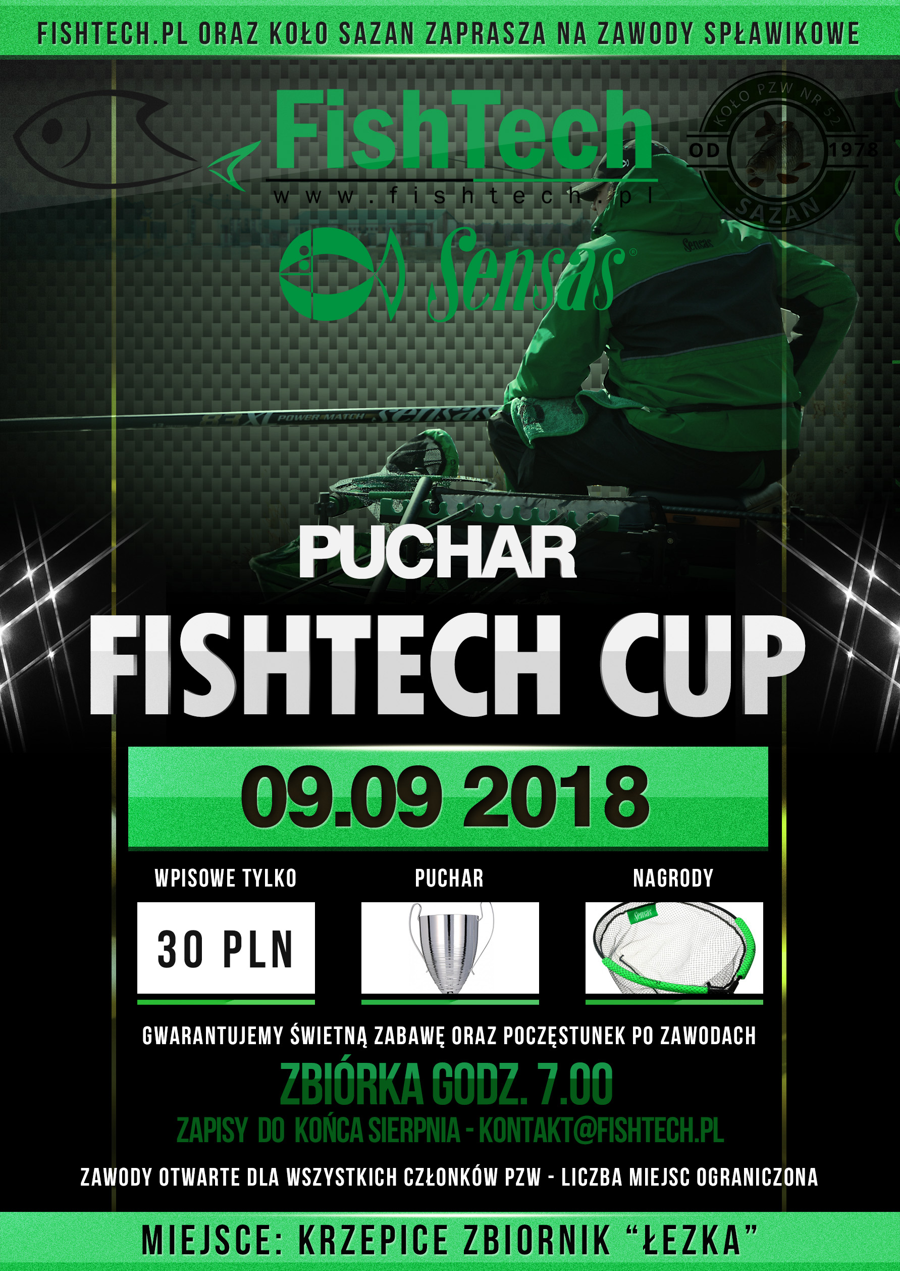 Zawody spławikowe FISHTECH.PL CUP 2018